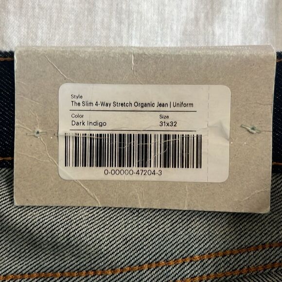 Everlane Men's The Slim 4 Way Stretch Organic Jeans - Picture 8 of 11